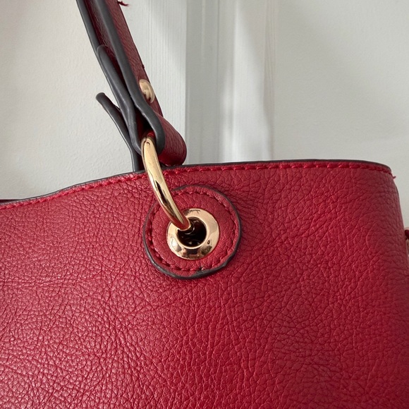 Red Tote Bag- Red - Picture 3 of 8